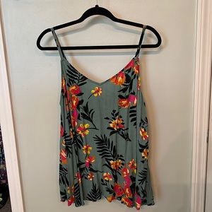 Torrid Tropical Spaghetti Strap Tank